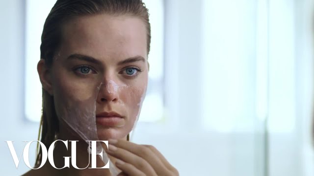 Марго Робби в роли Американского психопата для журнала Vogue